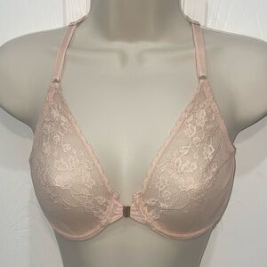 Natori Lace Detail Soft Pink Bra